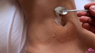 Blowjob domhain agus Gnéas Paiseanta Gar-suas - Sperm Ithe