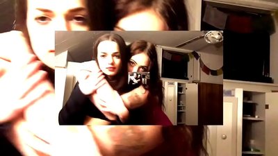 Fanann dhá mionbhrístíní mhothúchánach brunette sexy bastards soith quirky